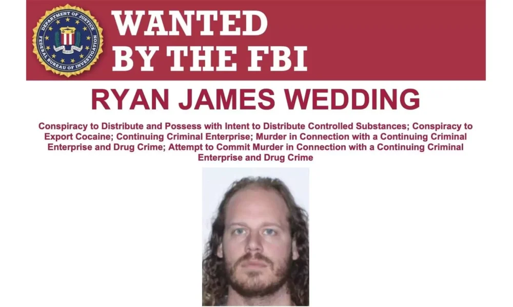 Former Olympian Ryan Wedding Added to FBI’s Most Wanted List