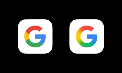 Google G logo gradient design