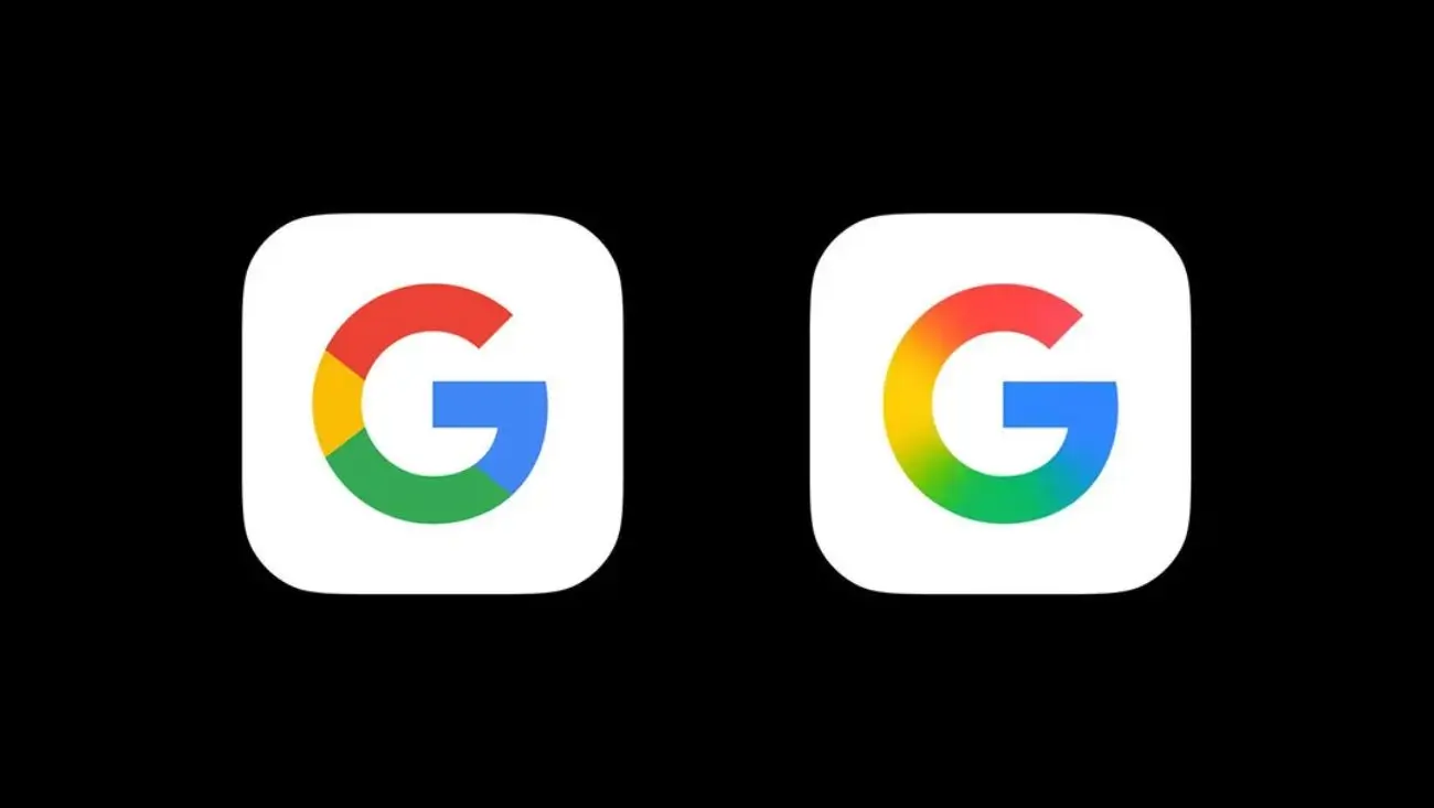 Google G logo gradient design