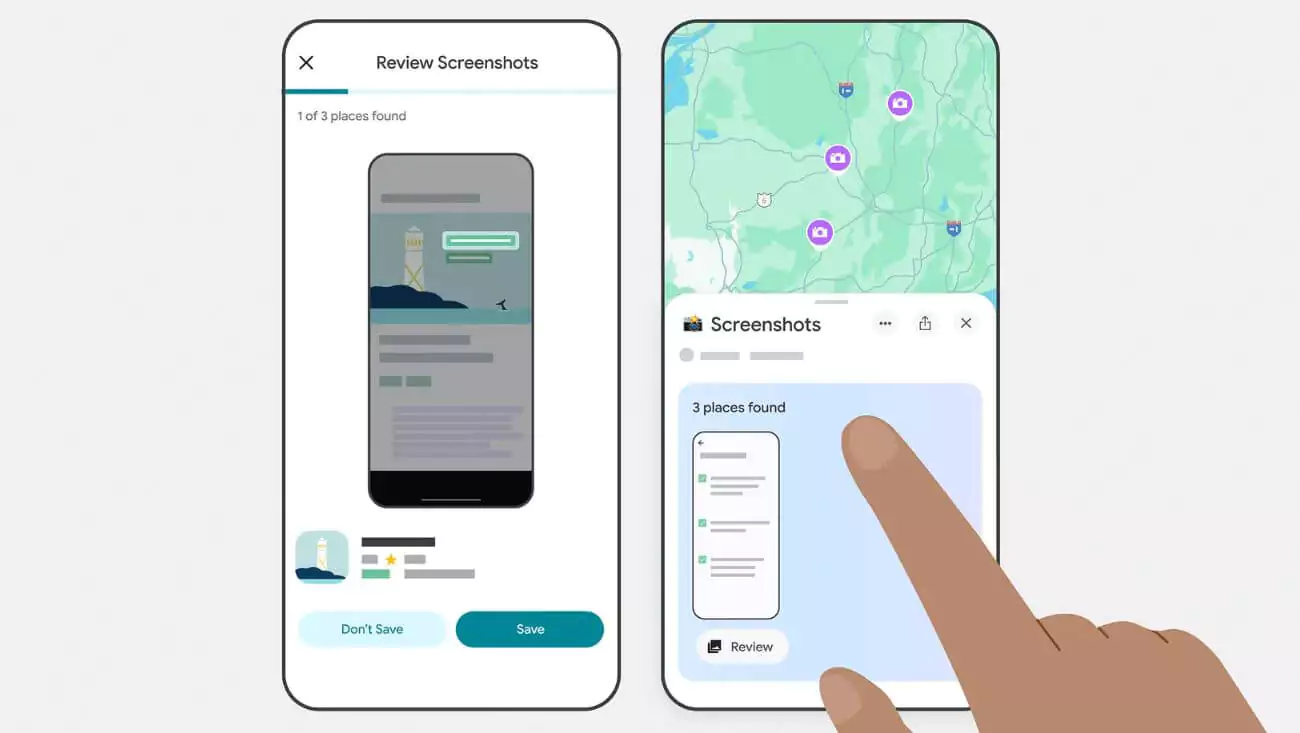 Google Maps Now Scans iPhone Screenshots to Save Places with Gemini AI